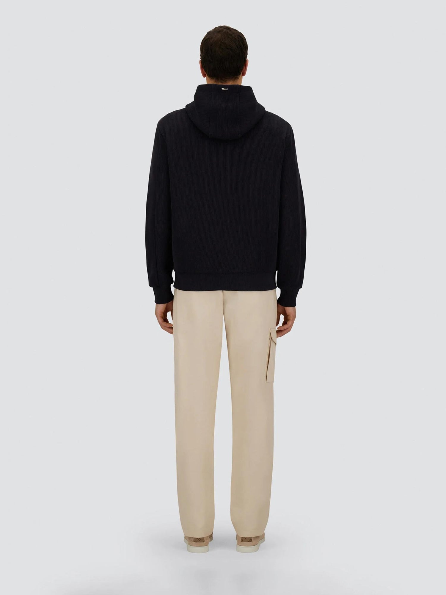 Outlet online Herno Hombre Chaqueta Resort Punto color Azul Noche sku 545-001871 01 - Foto 3