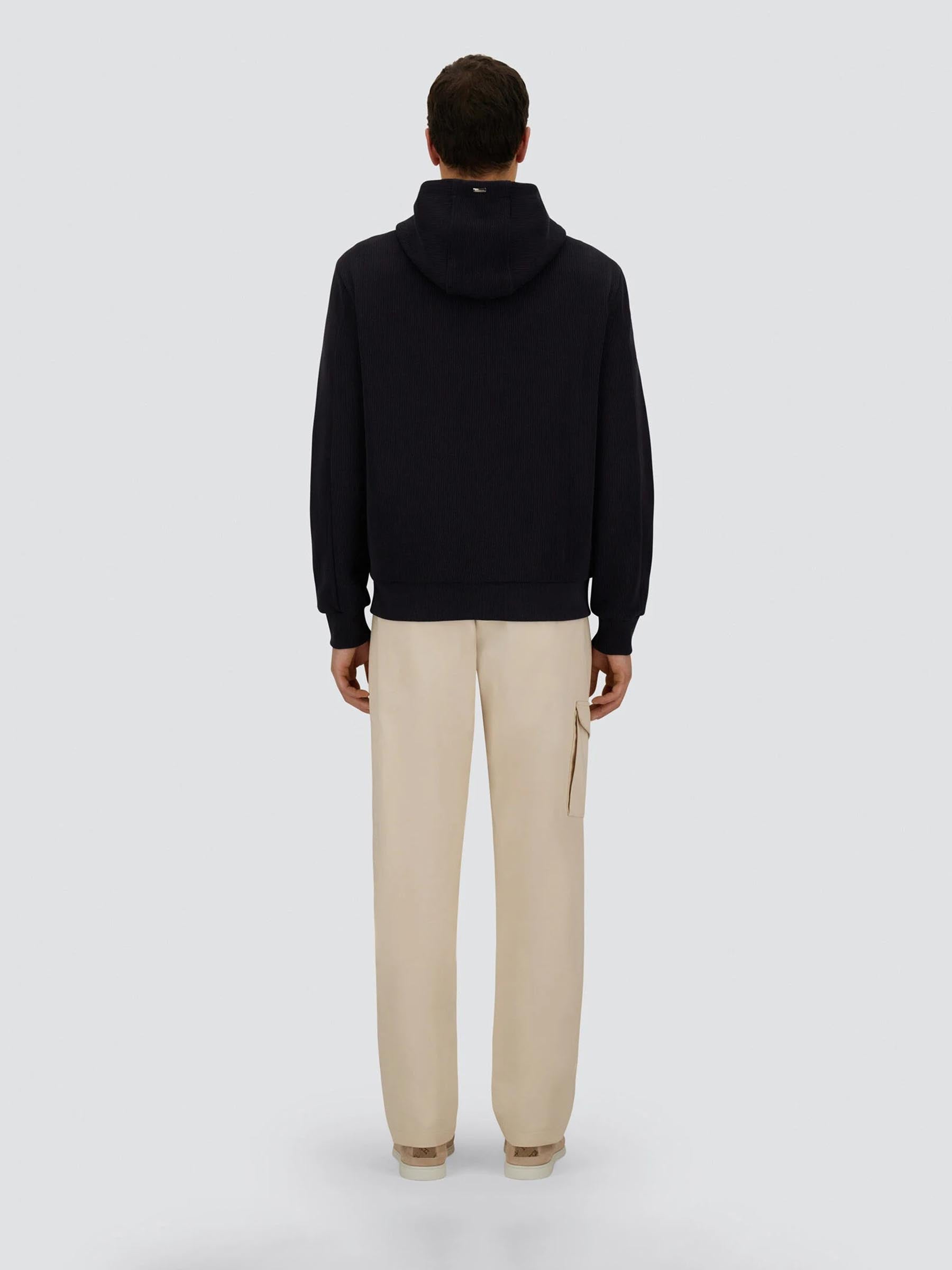 Outlet online Herno Hombre Chaqueta Resort Punto color Azul Noche sku 545-001871 01 - Foto 3