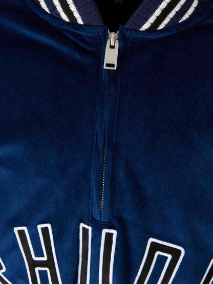 Outlet online Rhude Hombre Sudadera Cremallera color Azul Marino sku 545-001876 01 - Foto 3