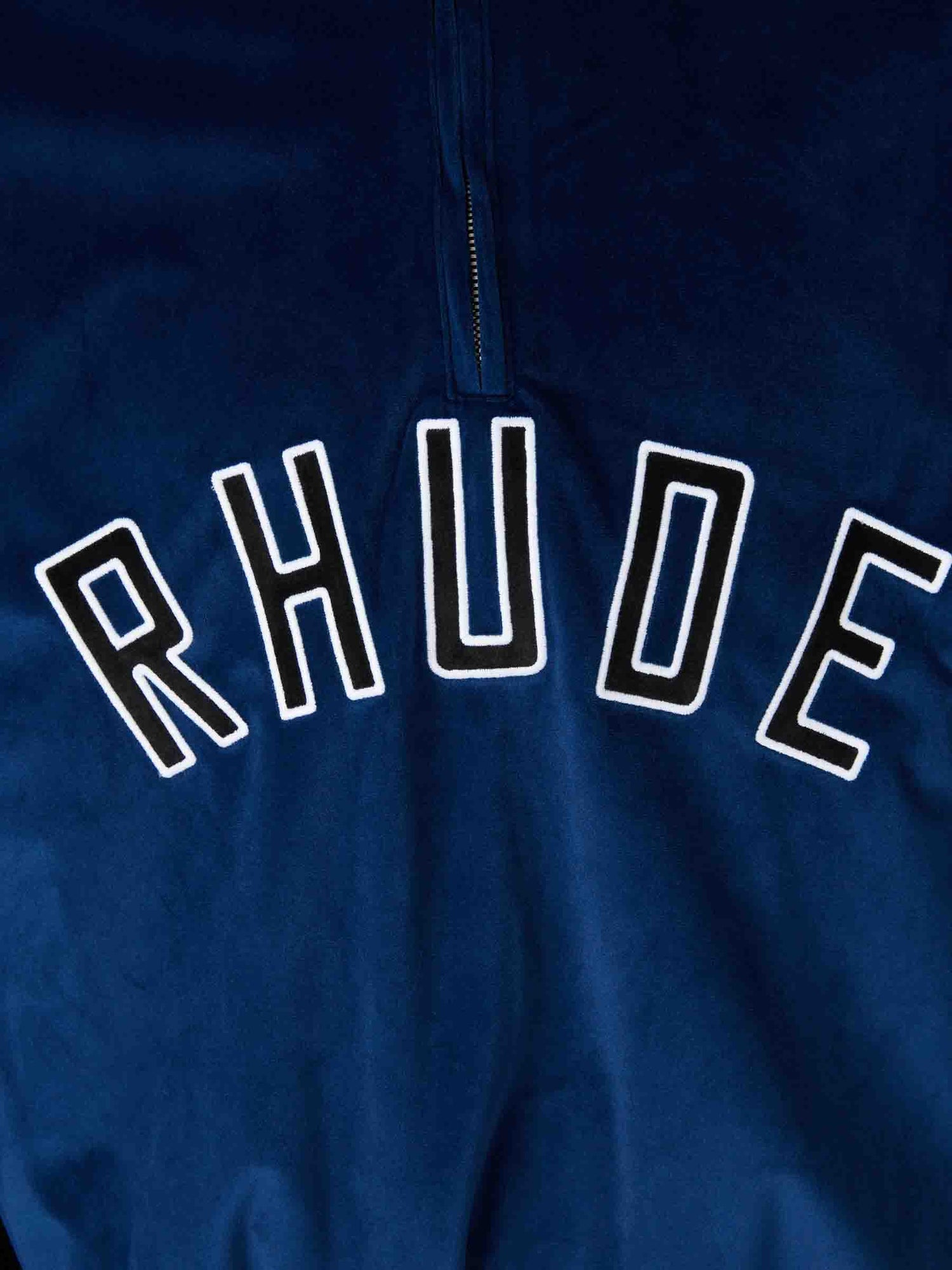 Outlet online Rhude Hombre Sudadera Cremallera color Azul Marino sku 545-001876 01 - Foto 4