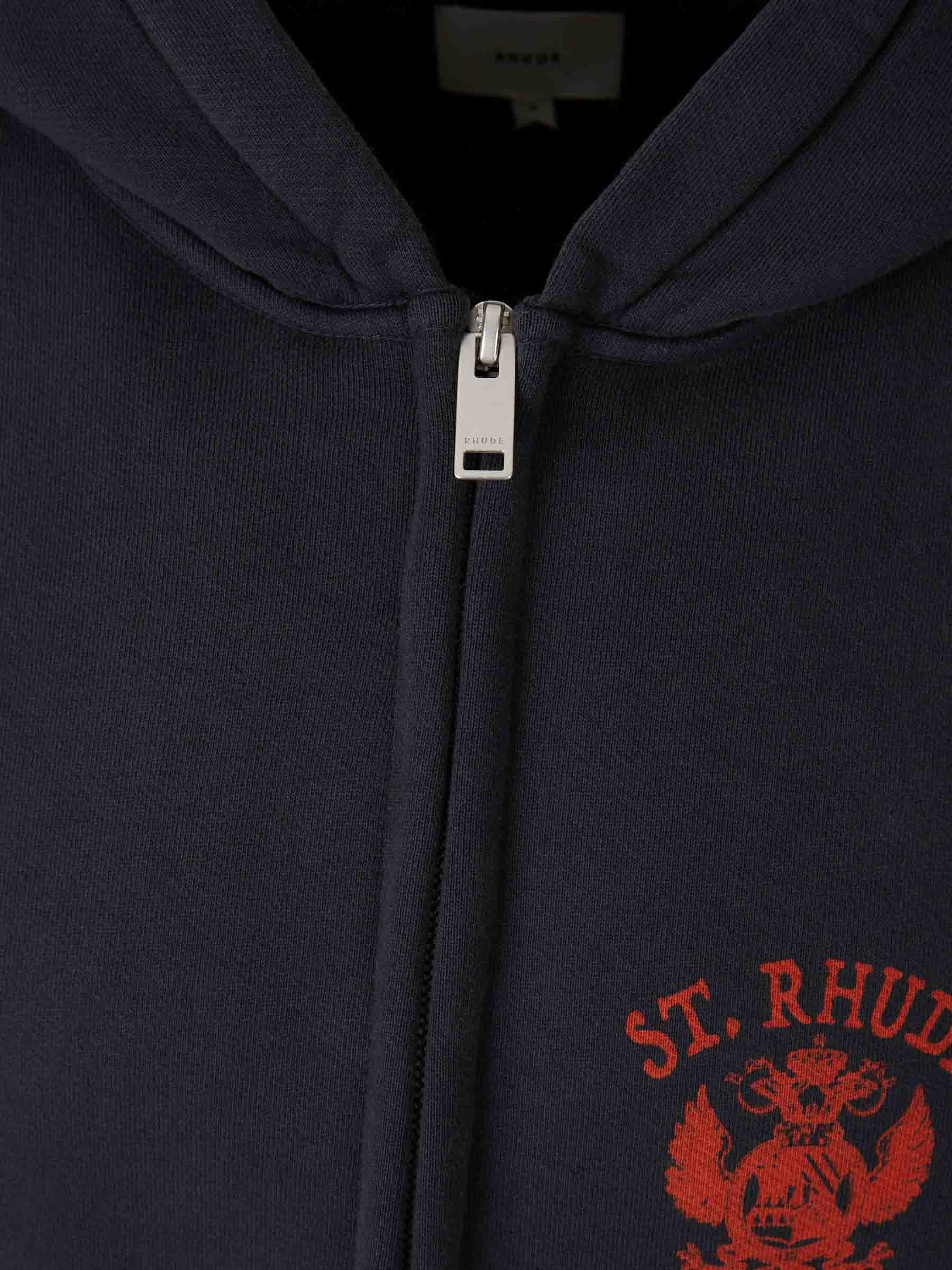 Outlet online Rhude Hombre Sudadera con Capucha color Negro sku 545-001878 01 - Foto 3