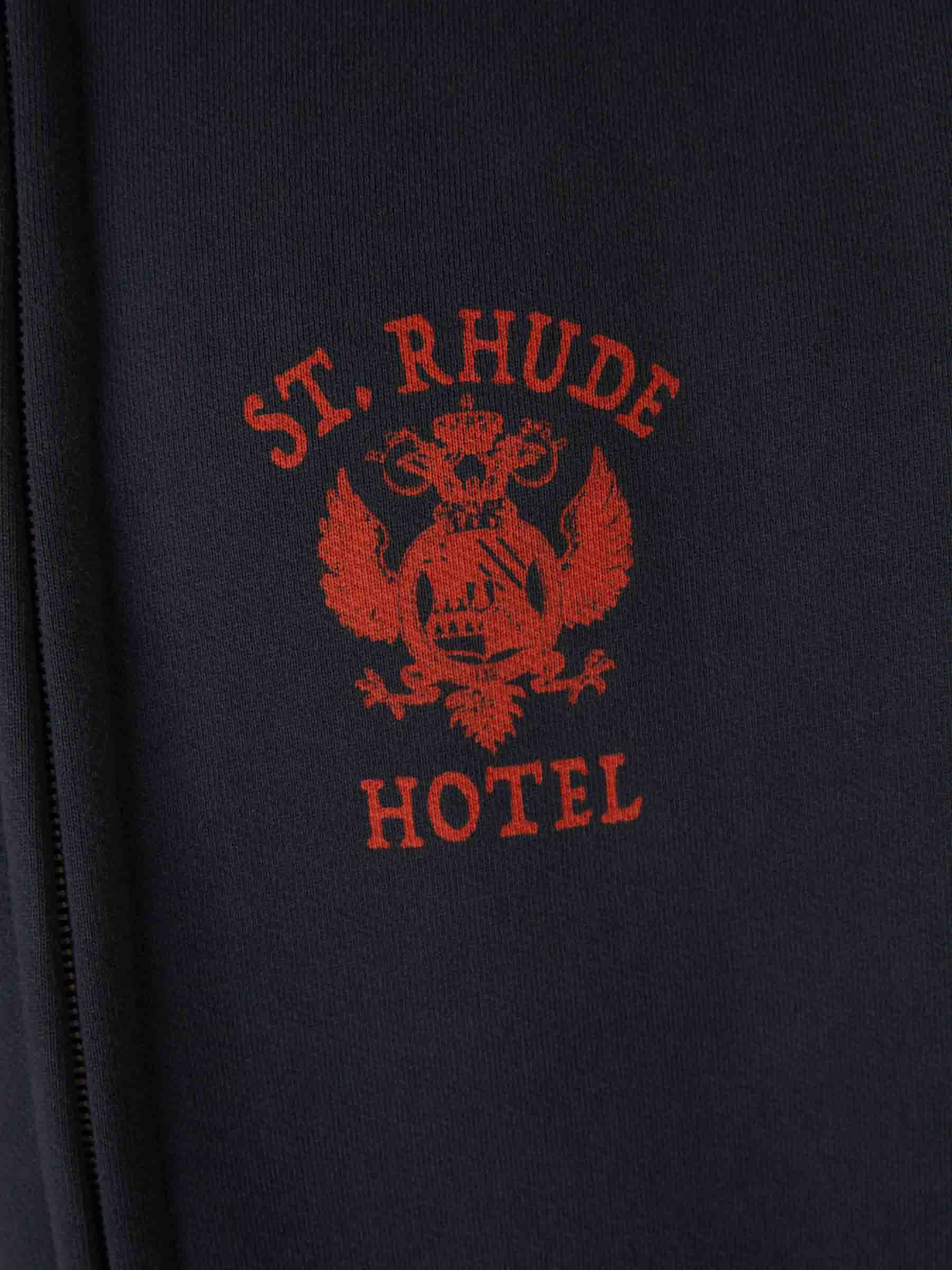 Outlet online Rhude Hombre Sudadera con Capucha color Negro sku 545-001878 01 - Foto 4
