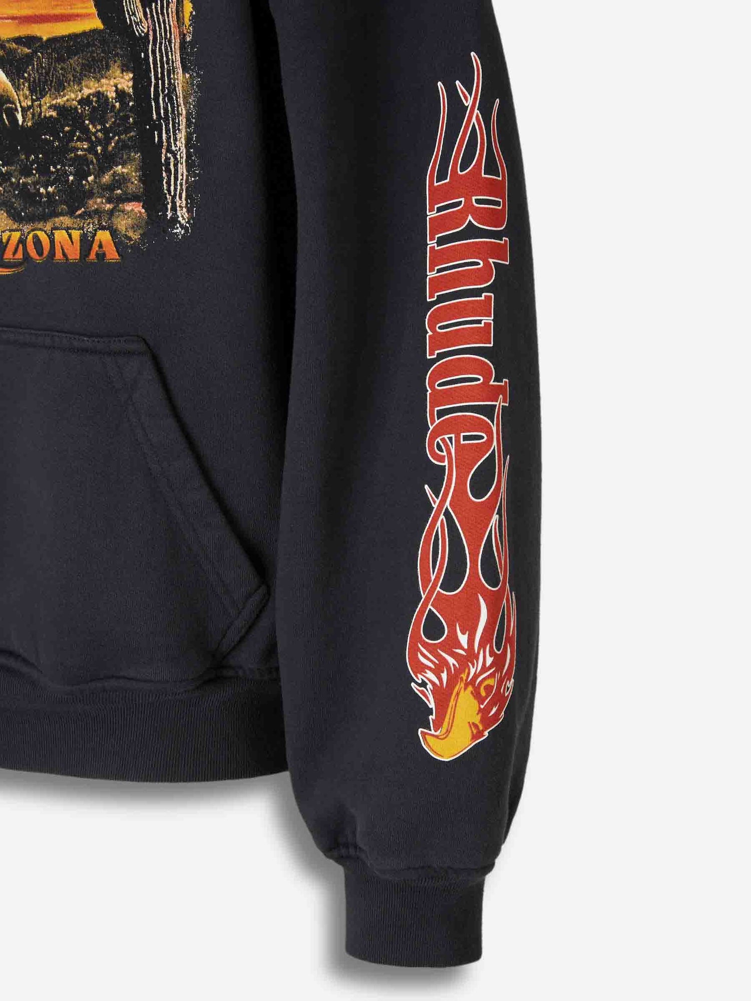 Outlet online Rhude Hombre Sudadera con Capucha color Negro sku 545-001880 01 - Foto 5