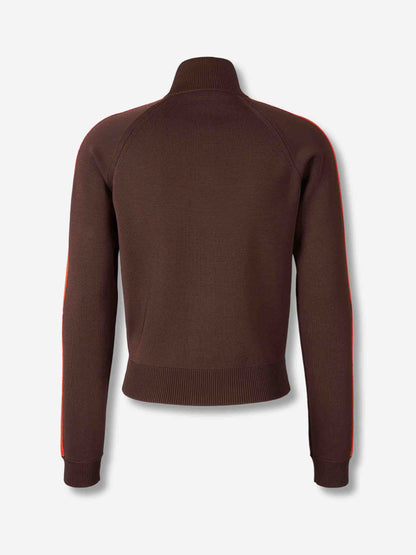 Outlet online Wales Bonner Hombre Sudadera Cremallera color Marrón Oscuro sku 545-001882 01 - Foto 2