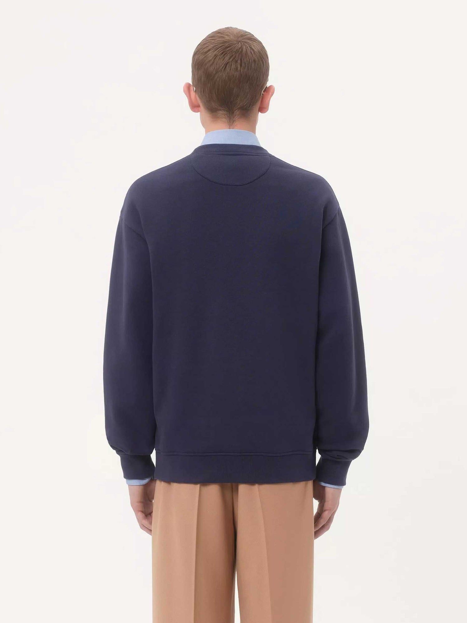 Valentino Hombre Barcelona Sudadera Parche VG color Azul Marino sku 545-001883 01 - Foto 3