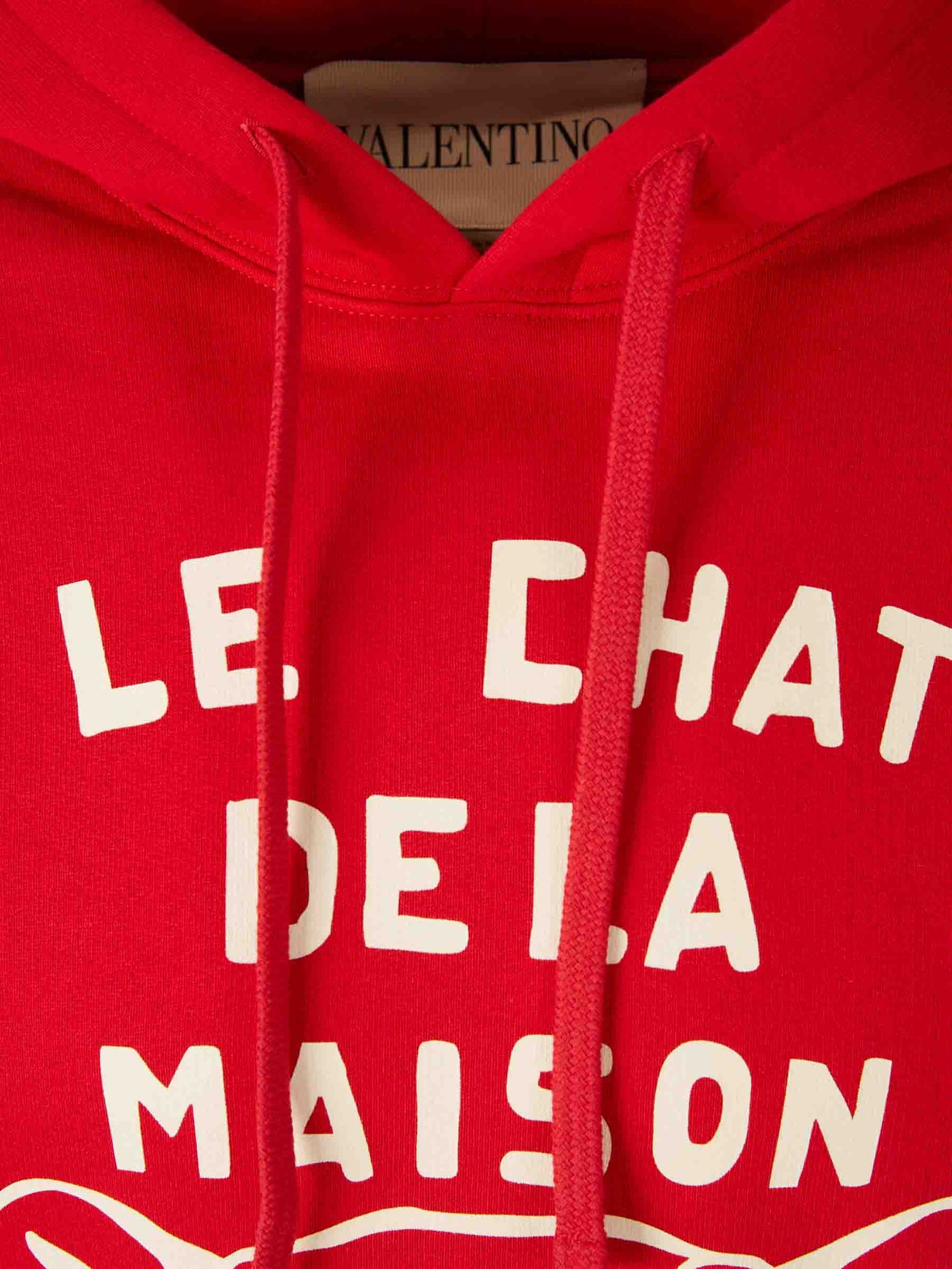 Outlet online Valentino Hombre Sudadera Capucha Estampado color Rojo sku 545-001884 01 - Foto 3