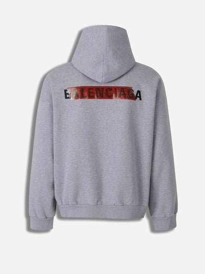 Outlet online Balenciaga Hombre Sudadera con Capucha color Gris sku 545-001891 01 - Foto 2