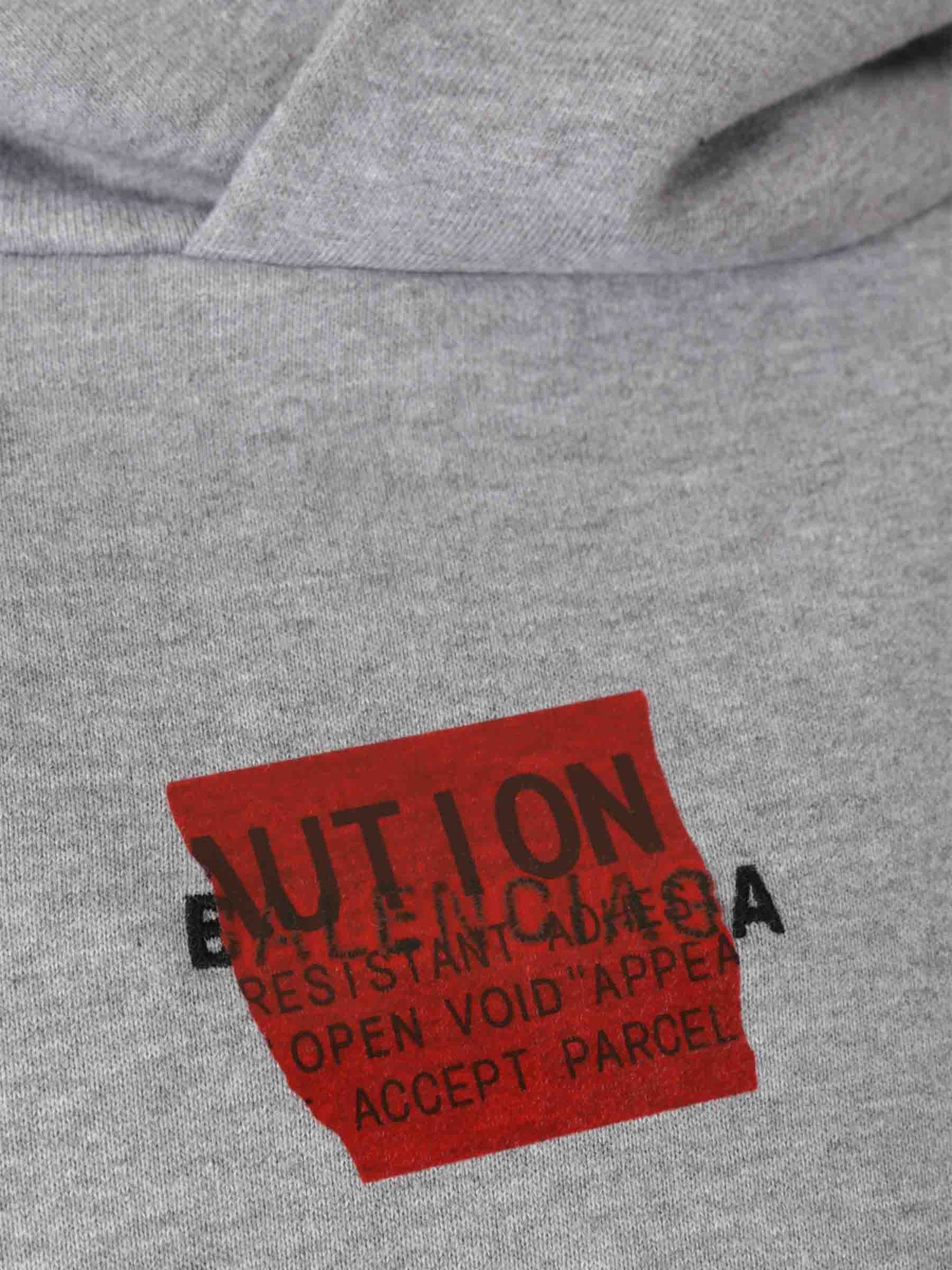 Outlet online Balenciaga Hombre Sudadera con Capucha color Gris sku 545-001891 01 - Foto 3