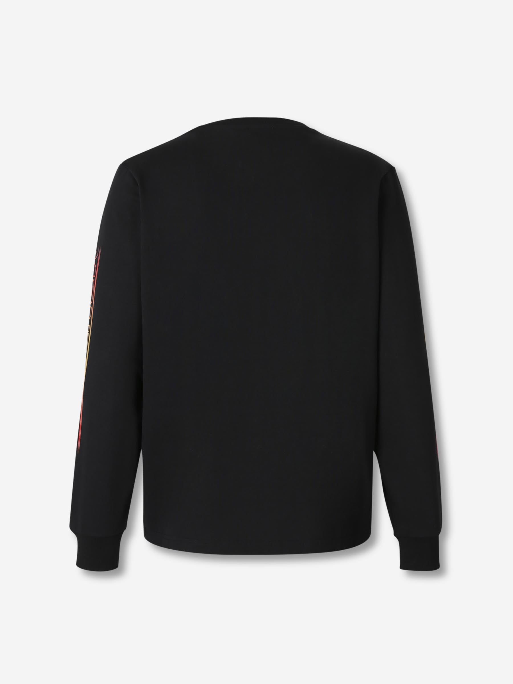 Outlet online Casablanca Hombre Camiseta Manga Larga color Negro sku 545-001902 01 - Foto 2
