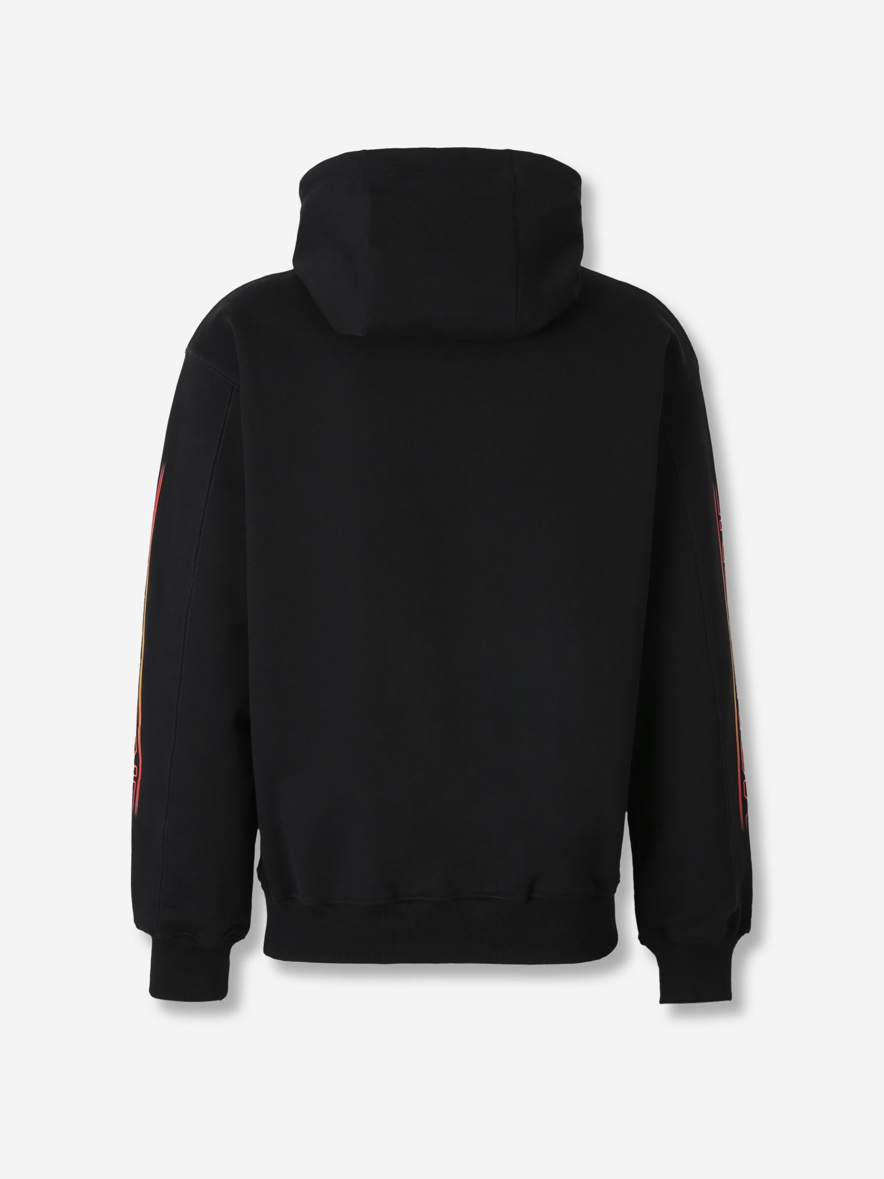 Outlet online Casablanca Hombre Sudadera Capucha Logo color Negro sku 545-001903 01 - Foto 2