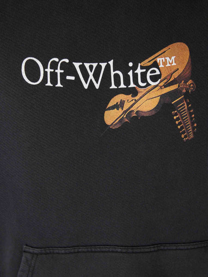 Outlet online Off-White Hombre Sudadera Con Capucha color Negro sku 545-001907 01 - Foto 4