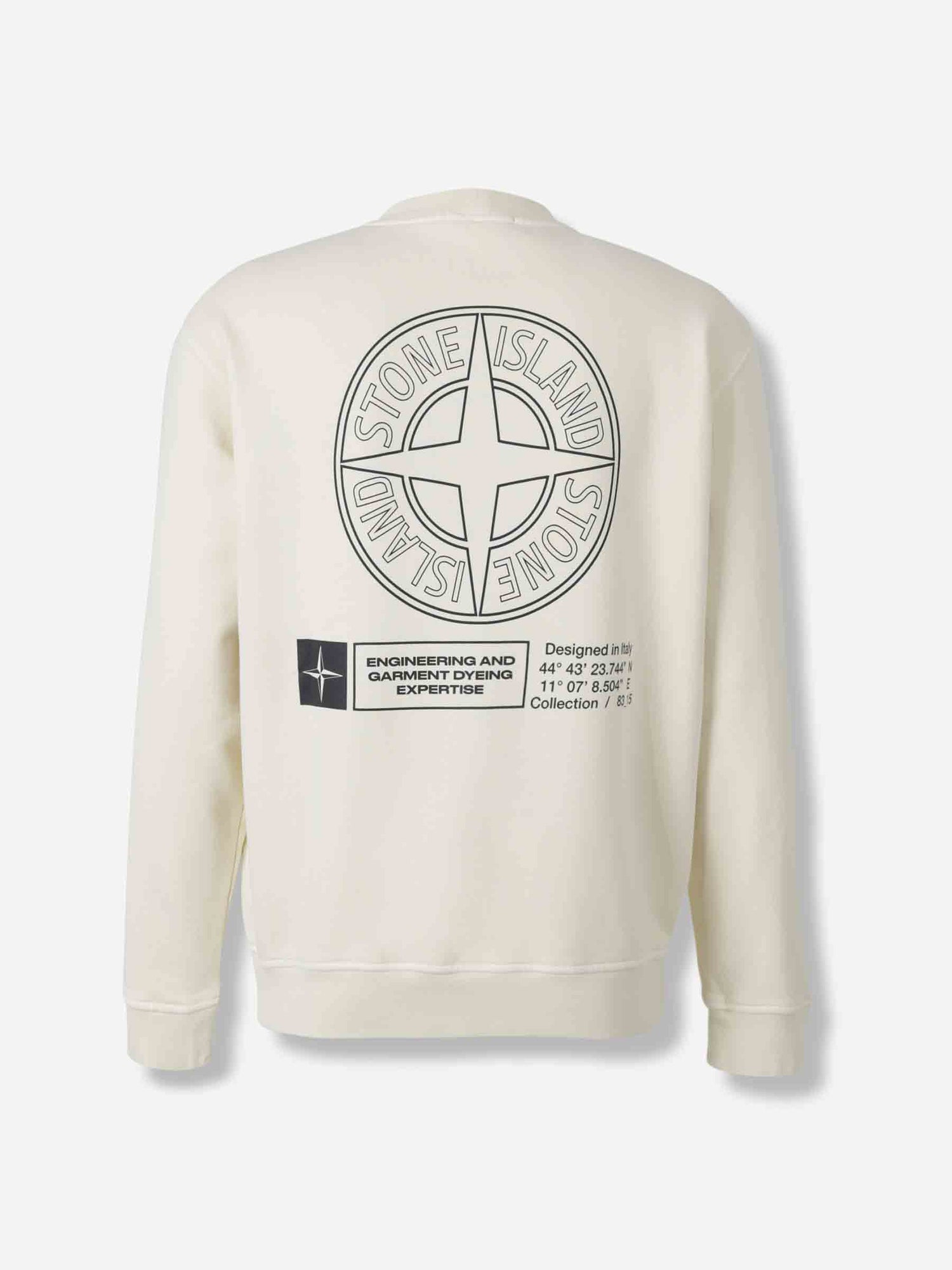 Outlet online Stone Island Hombre Sudadera Cuello redondo color Crema sku 545-001918 01 - Foto 2
