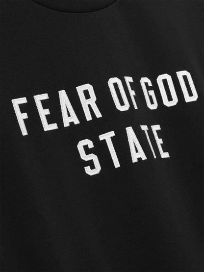 Outlet online Fear of God Essentials Hombre Sudadera Cuello Redondo color Negro sku 545-001930 01 - Foto 3