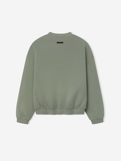 Outlet online Fear of God Essentials Hombre Sudadera Cuello Redondo color Verde Militar sku 545-001932 01 - Foto 3