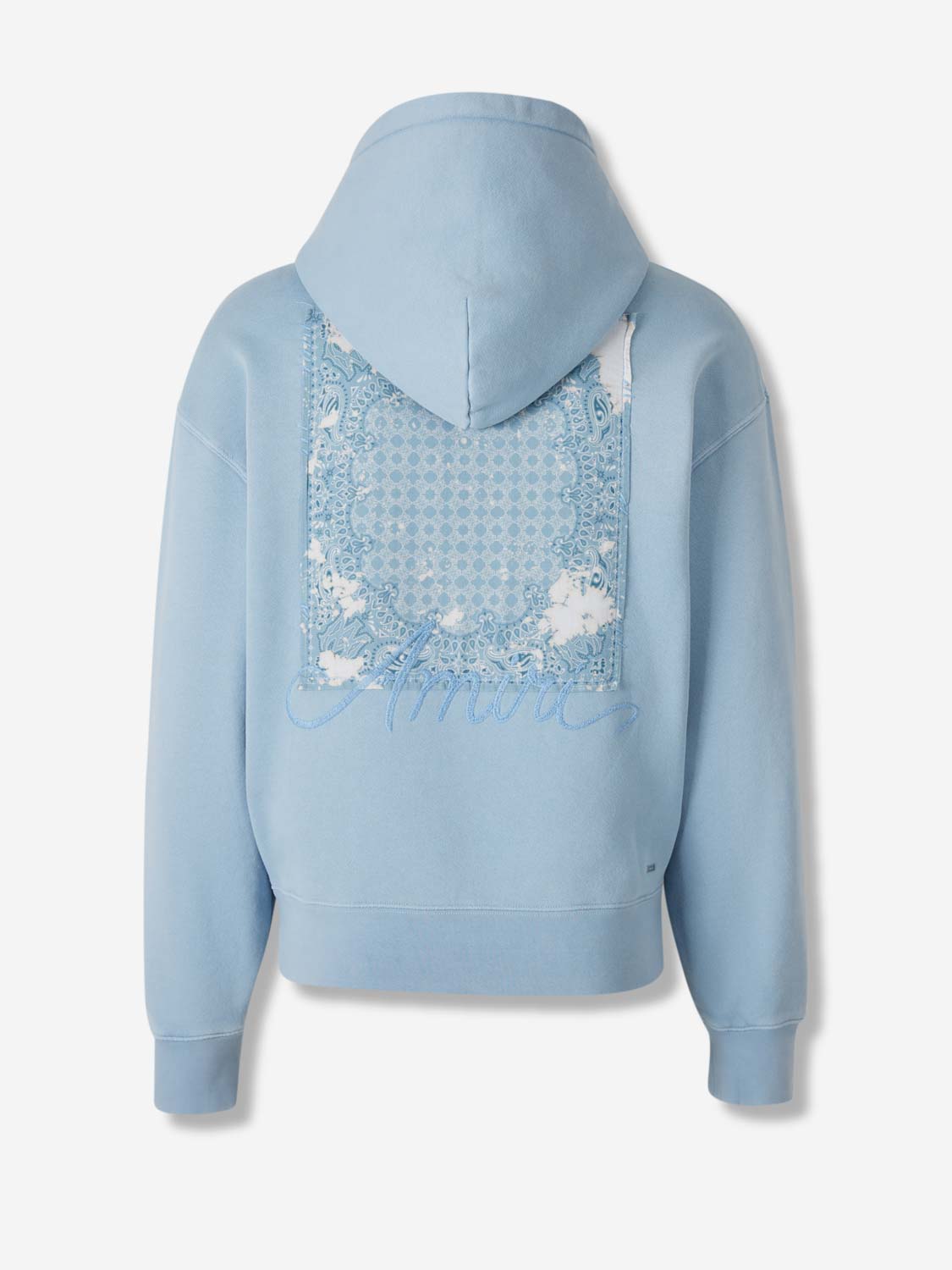 Outlet online Amiri Hombre Sudadera Con Capucha color Azul Celeste sku 545-001936 01 - Foto 2