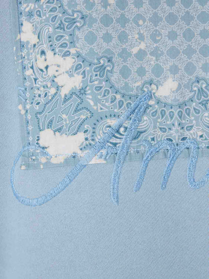 Outlet online Amiri Hombre Sudadera Con Capucha color Azul Celeste sku 545-001936 01 - Foto 5