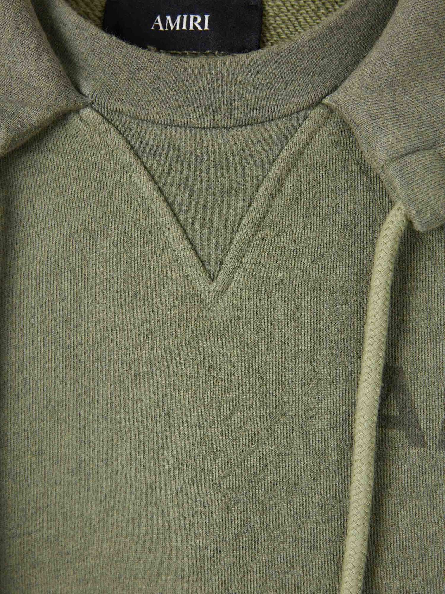 Outlet online Amiri Hombre Sudadera Con Capucha color Verde Militar sku 545-001937 01 - Foto 3