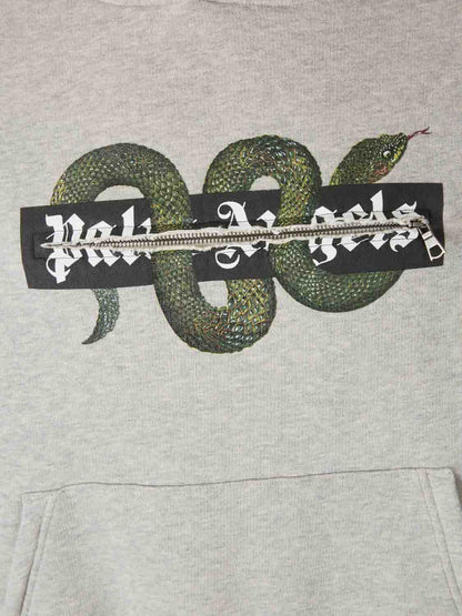 Outlet online Palm Angels Hombre Sudadera Con Capucha color Gris sku 545-001943 01 - Foto 3