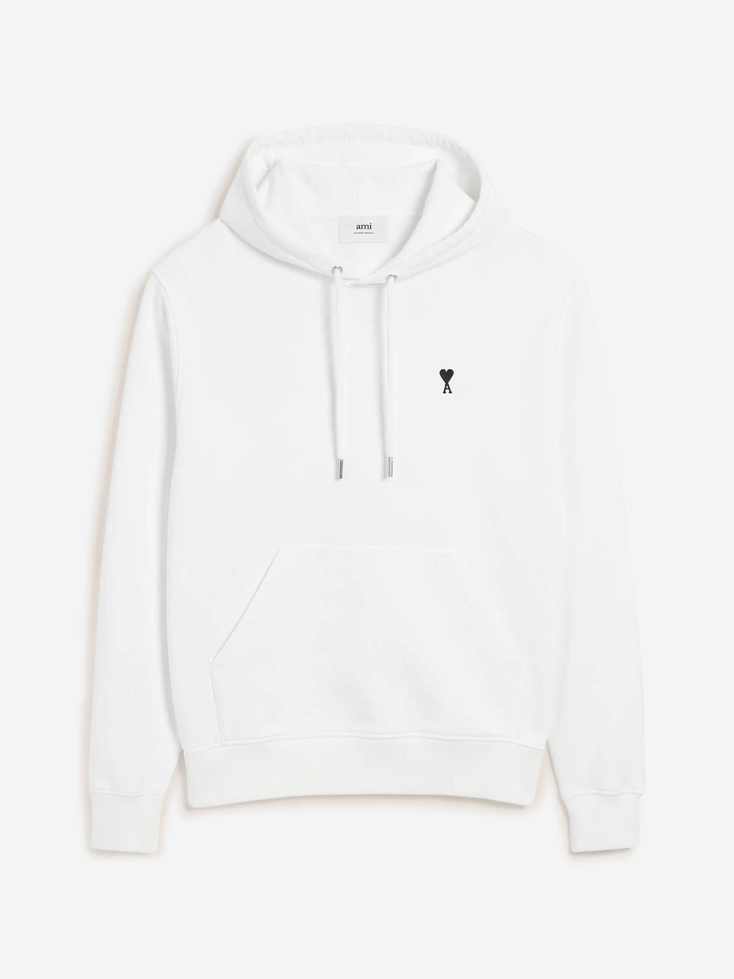 Outlet online Ami Paris Hombre Sudadera Capucha color Blanco sku 545-001947 03 - Foto 1