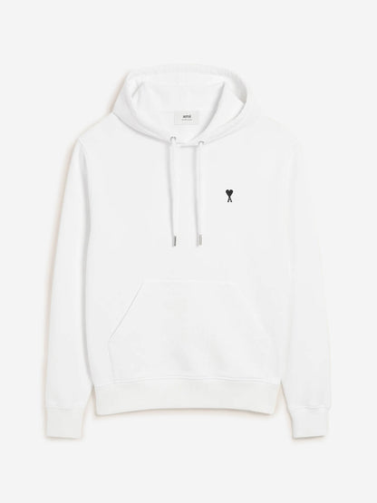 Outlet online Ami Paris Hombre Sudadera Capucha color Blanco sku 545-001947 03 - Foto 1