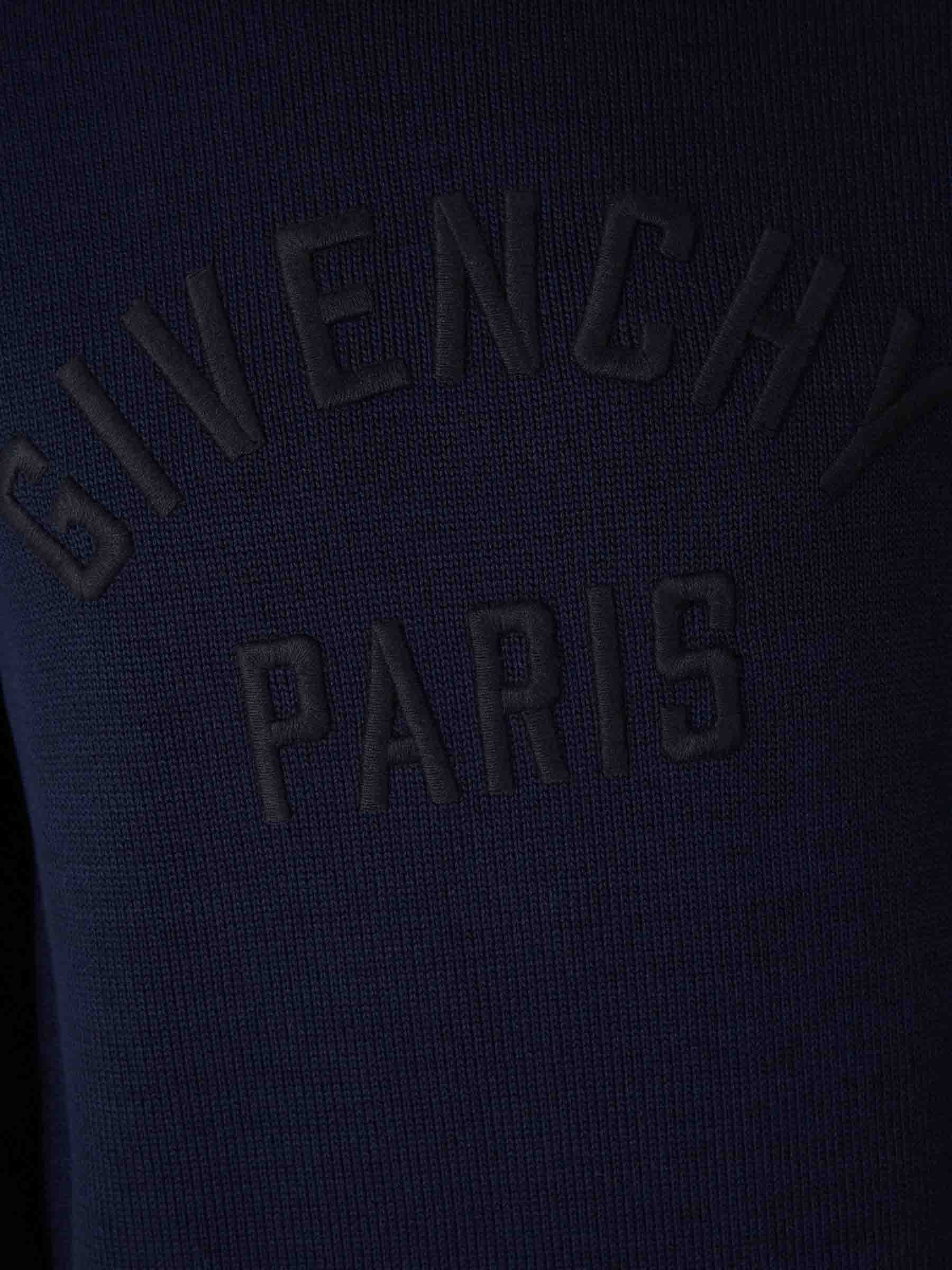 Outlet online Givenchy Hombre Jersey Cuello Alto color Azul Marino sku 545-001956 01 - Foto 4