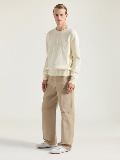 Outlet online Givenchy Hombre Jersey Punto Paris color Marfil sku 545-001957 01 - Foto 2