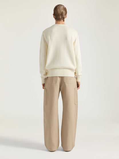 Outlet online Givenchy Hombre Jersey Punto Paris color Marfil sku 545-001957 01 - Foto 3