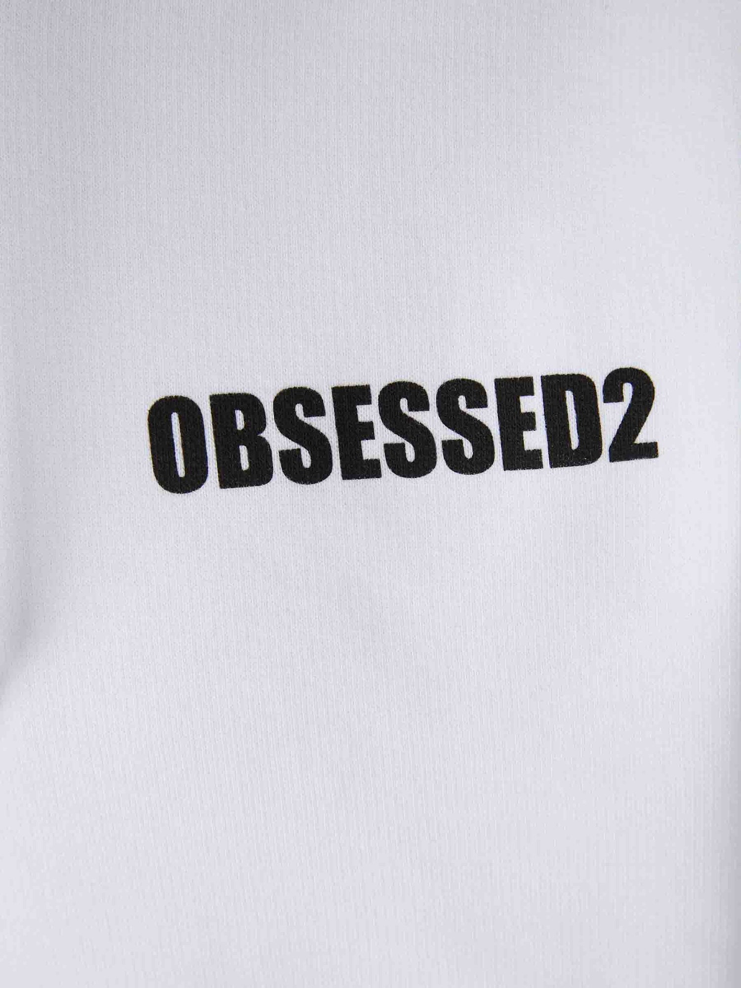Outlet online Dsquared2 Hombre Sudadera Con Capucha color Blanco sku 545-001966 01 - Foto 4