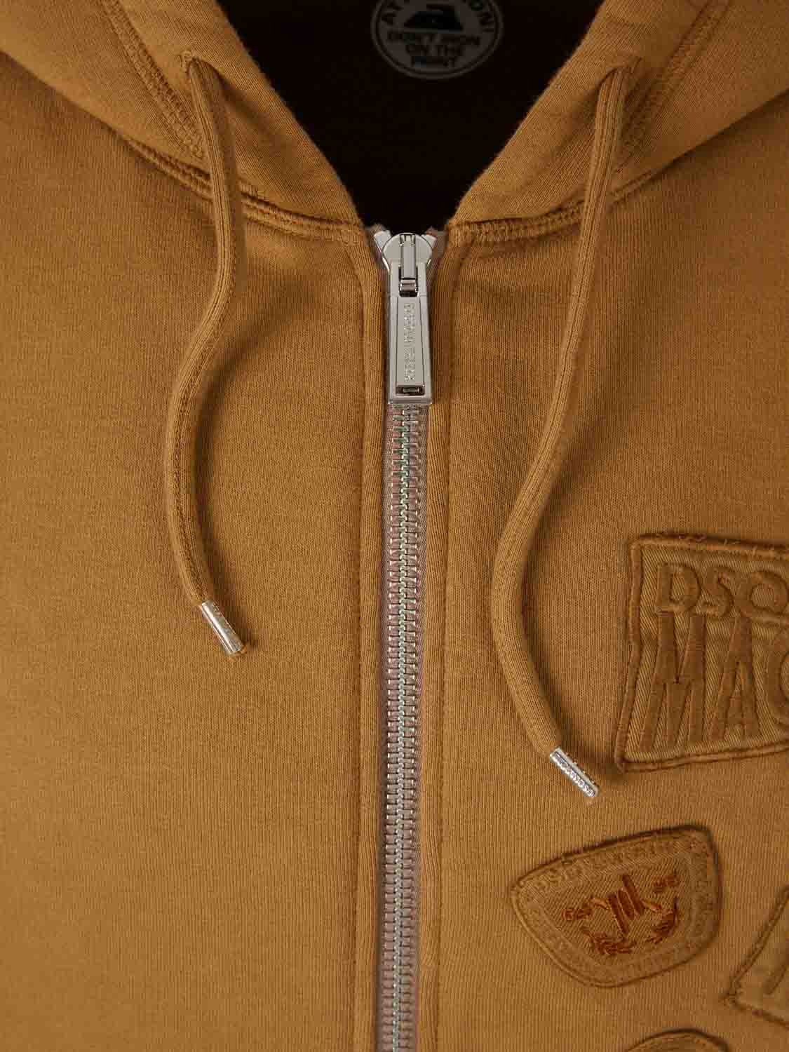 Outlet online Dsquared2 Hombre Sudadera con capucha color Camel sku 545-001967 01 - Foto 3