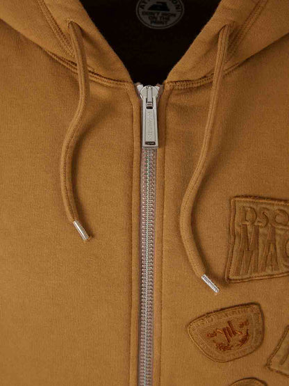 Outlet online Dsquared2 Hombre Sudadera con capucha color Camel sku 545-001967 01 - Foto 3