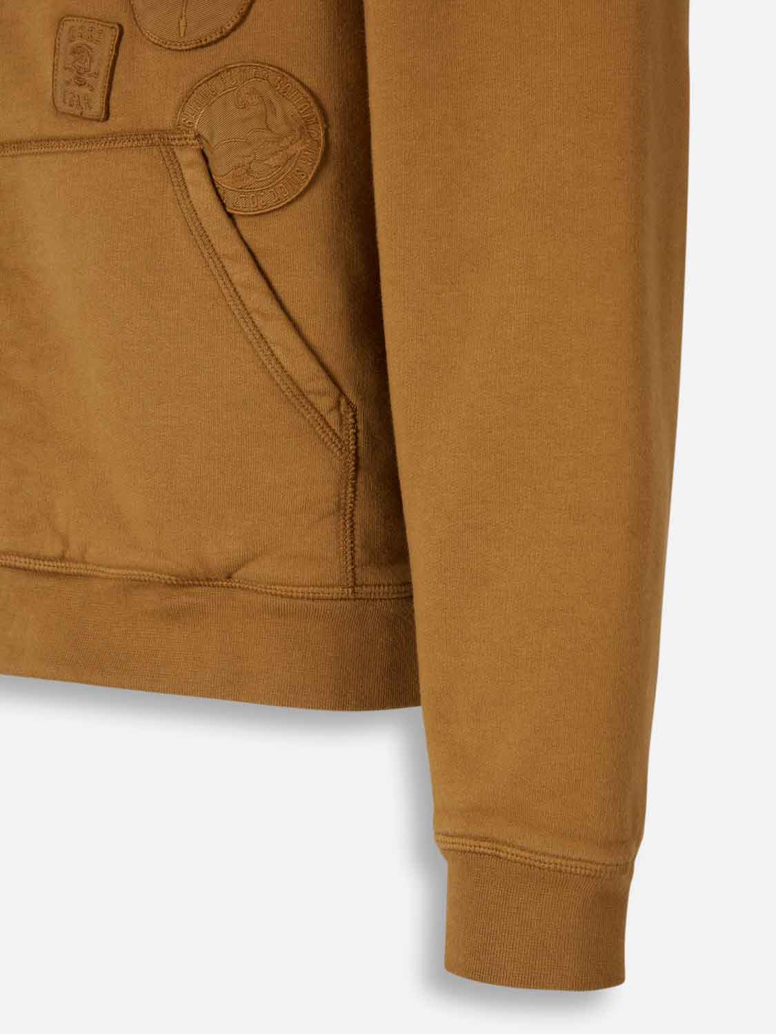 Outlet online Dsquared2 Hombre Sudadera con capucha color Camel sku 545-001967 01 - Foto 5