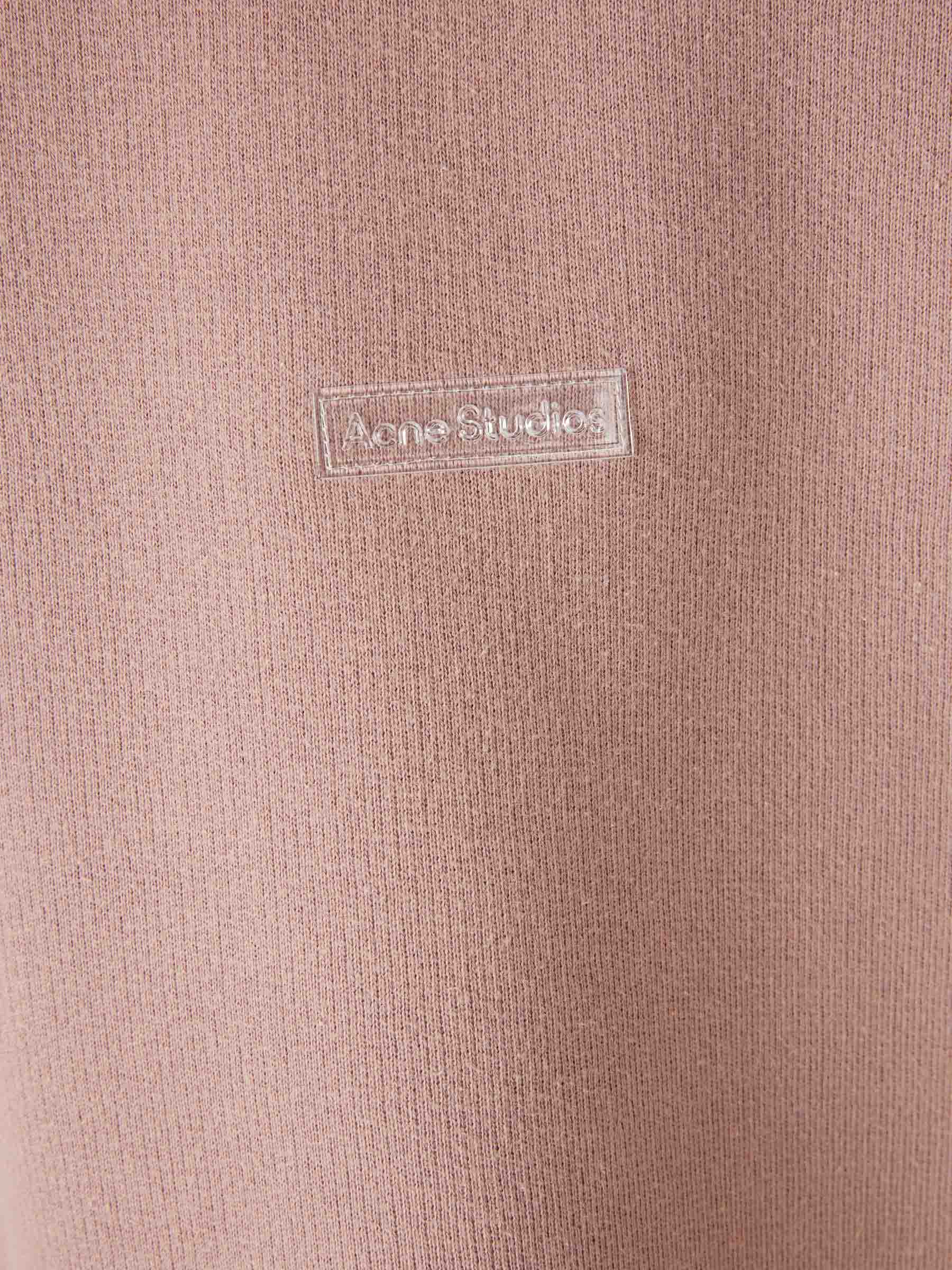 Outlet online Acne Studios Hombre Sudadera Capucha Algodón color Rosa Envejecido sku 545-001969 02 - Foto 5