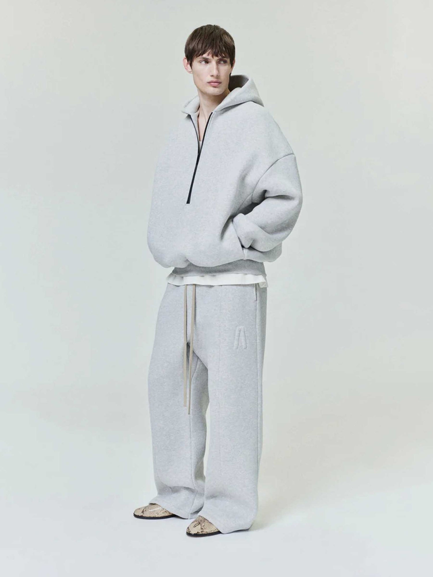 Outlet online Fear of God Hombre Sudadera Capucha Cremallera color Gris sku 545-001985 01 - Foto 2