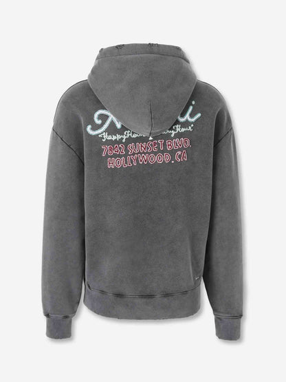 Outlet online Amiri Hombre Sudadera Capucha Logo color Negro sku 545-001990 01 - Foto 2