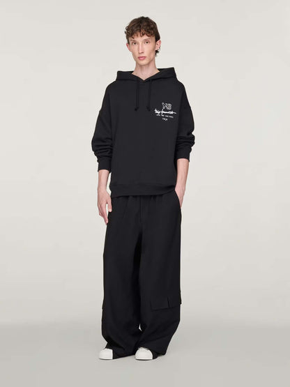 Outlet online Adidas Y-3 Hombre Sudadera Capucha Estampado color Negro sku 545-001993 01 - Foto 2