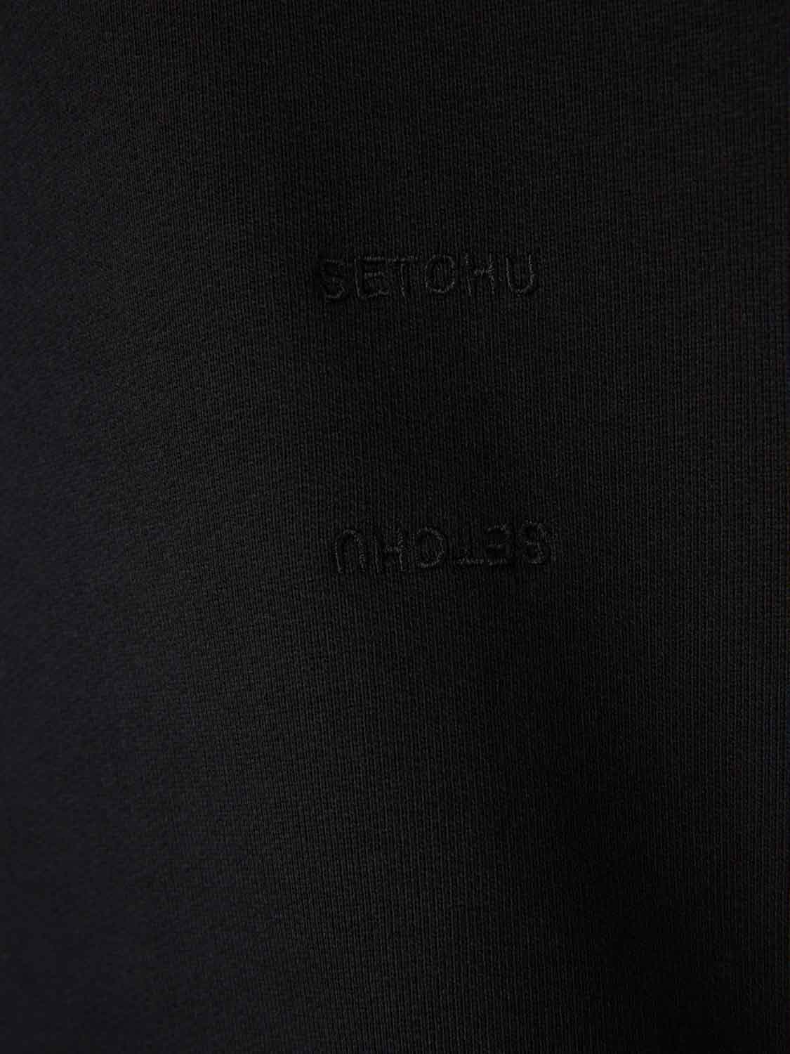 Outlet online Setchu Hombre Sudadera Cuello Redondo color Negro sku 545-001996 01 - Foto 5