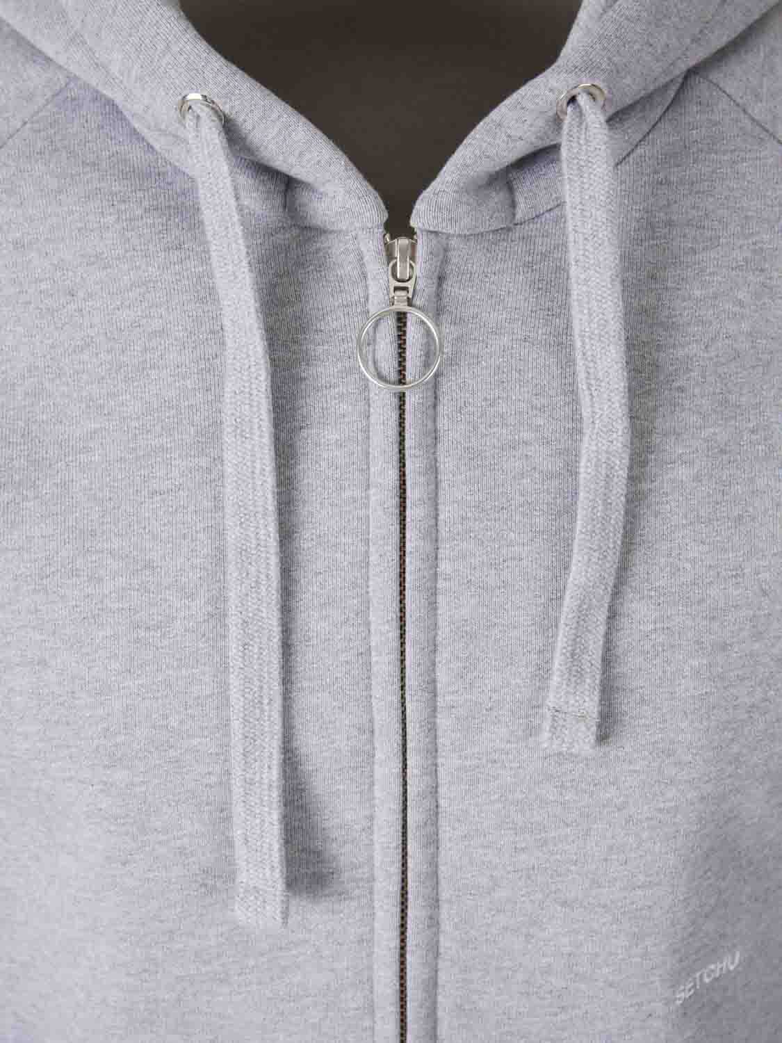 Outlet online Setchu Hombre Sudadera Capucha Cremallera color Gris Claro sku 545-001997 01 - Foto 5