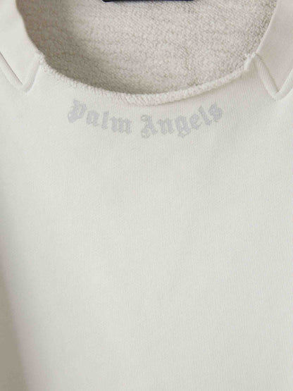 Outlet online Palm Angels Hombre Sudadera Cuello Redondo color Blanco sku 545-001999 01 - Foto 3