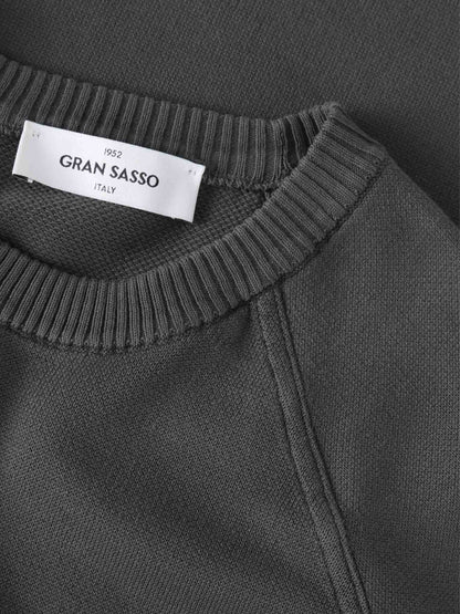 Outlet online Gran Sasso Hombre Jersey Cuello Redondo color Gris sku 545-002000 01 - Foto 3