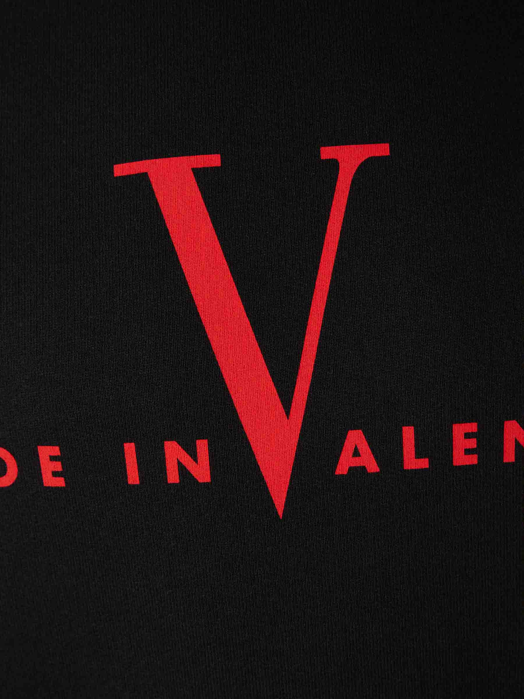 Outlet online Valentino Hombre Sudadera Cuello Redondo color Negro sku 545-002017 01 - Foto 4