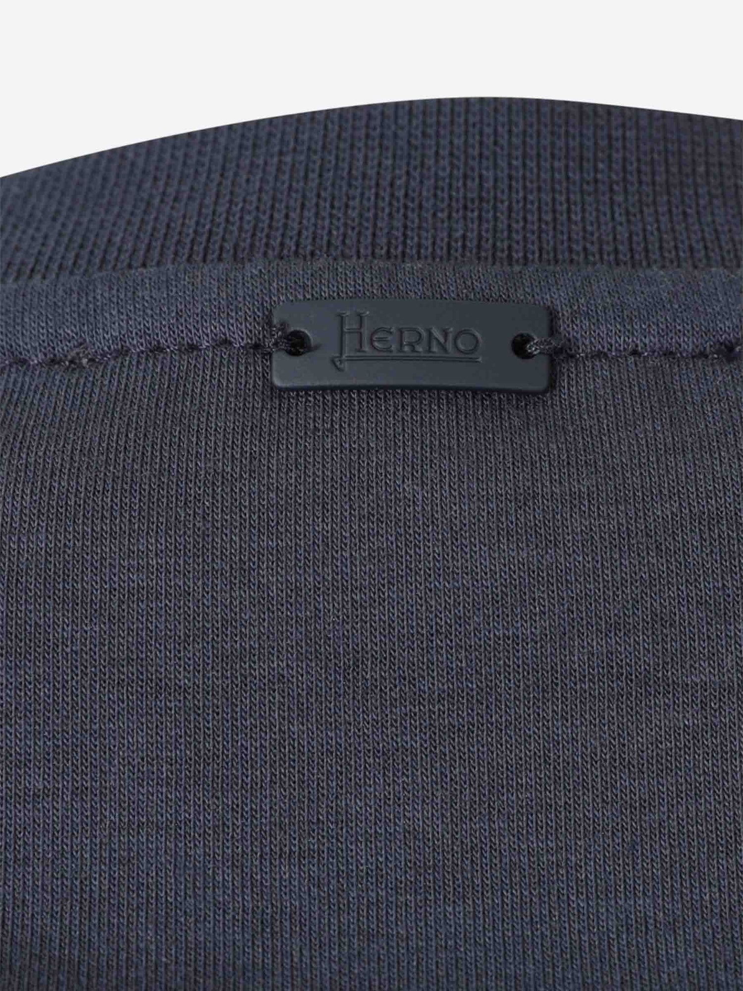 Herno Hombre Barcelona Sudadera de Cuello Redondo color Azul Noche sku 545-002025 02 - Foto 4