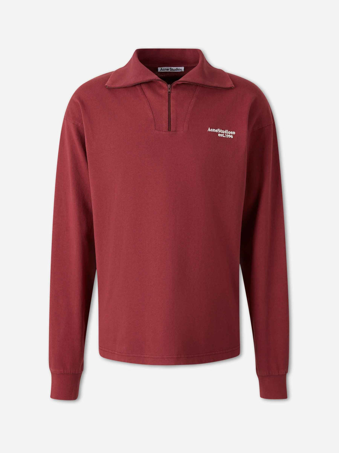 Outlet online Acne Studios Hombre Sudadera Logo Algodón color Rojo sku 545-002026 01 - Foto 1