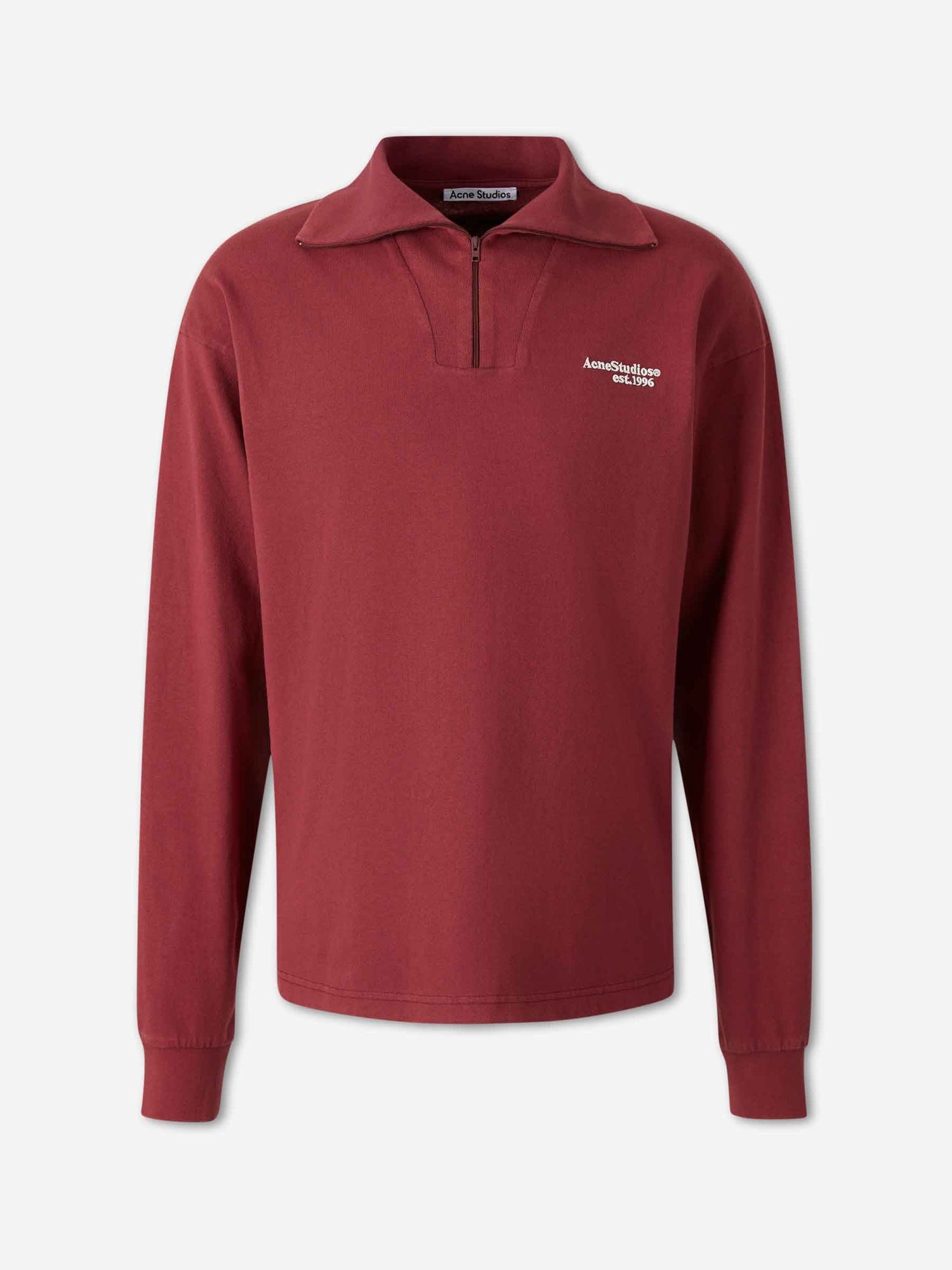 Outlet online Acne Studios Hombre Sudadera Logo Algodón color Rojo sku 545-002026 01 - Foto 1