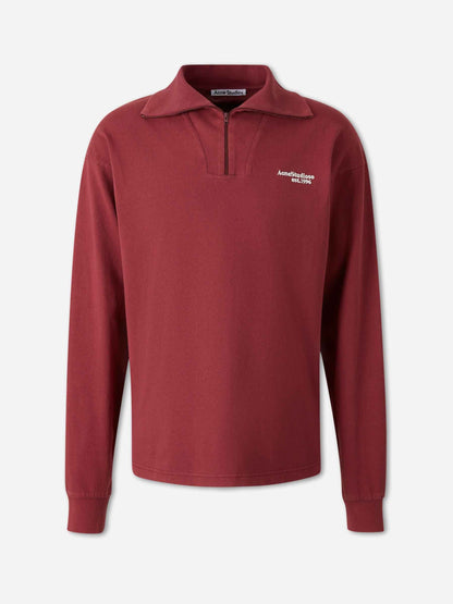 Outlet online Acne Studios Hombre Sudadera Logo Algodón color Rojo sku 545-002026 01 - Foto 1