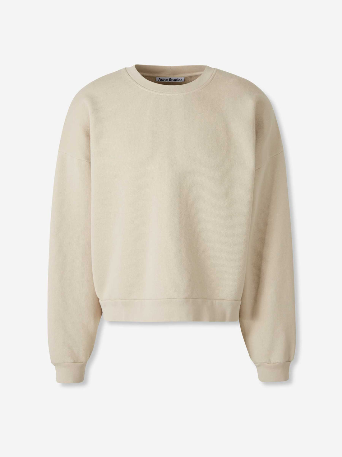 Outlet online Acne Studios Hombre Sudadera Cuello Redondo color Beige sku 545-002028 02 - Foto 1