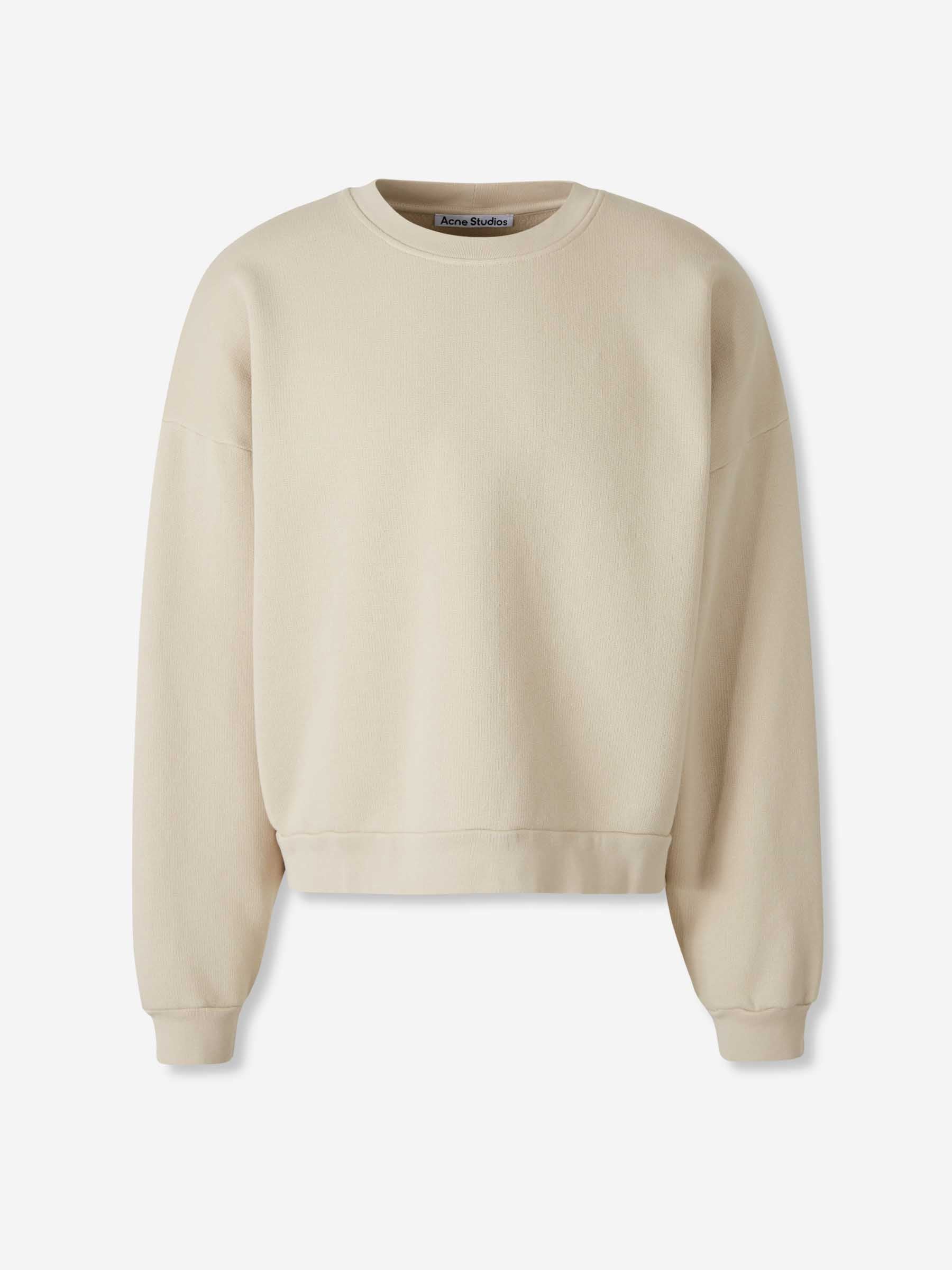 Outlet online Acne Studios Hombre Sudadera Cuello Redondo color Beige sku 545-002028 02 - Foto 1