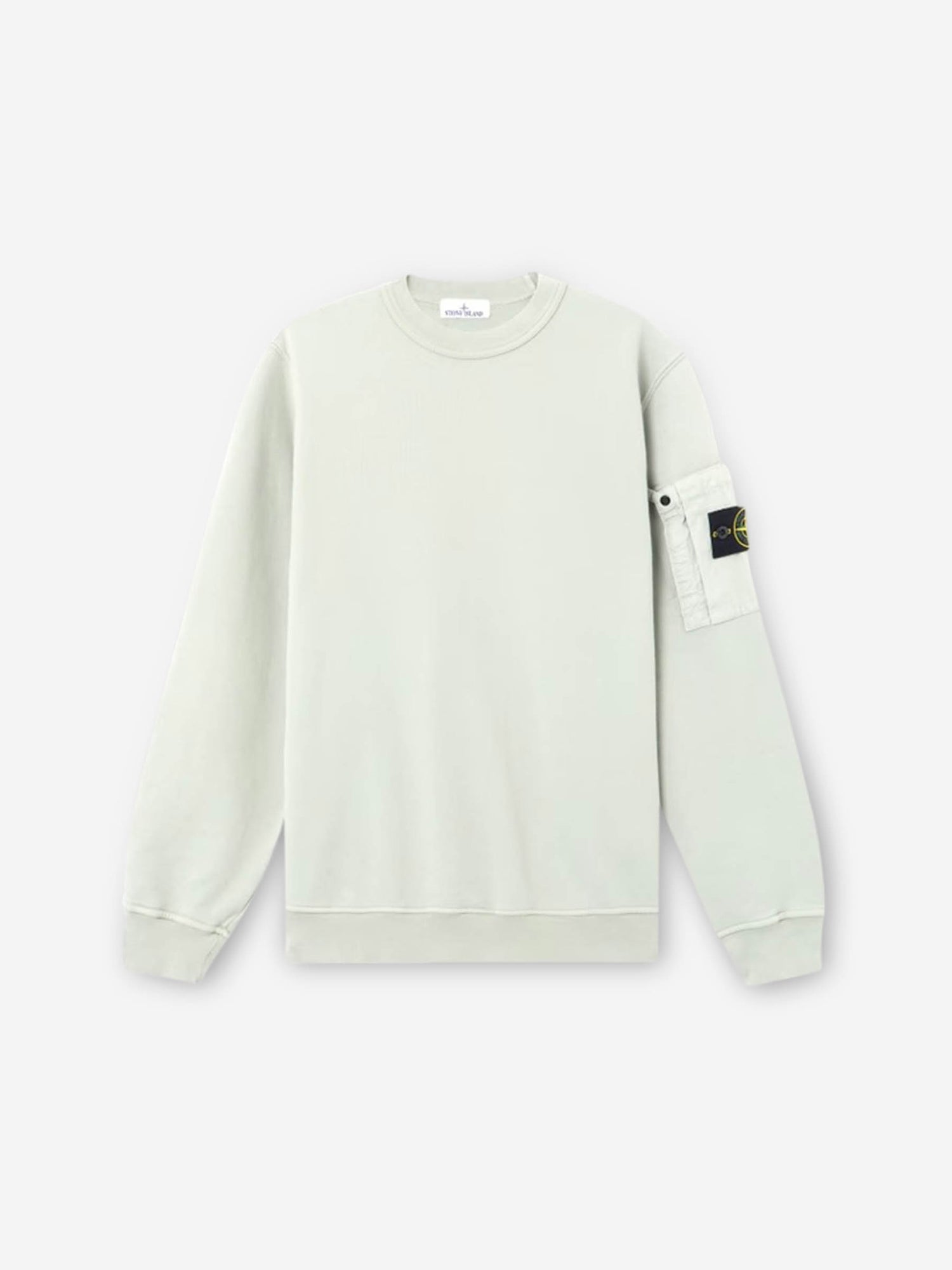 Outlet online Stone Island Hombre Sudadera Cuello Redondo color Verde Menta sku 545-002039 01 - Foto 1