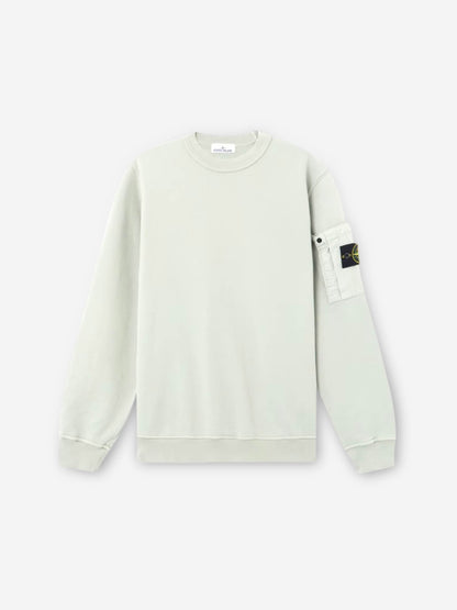 Outlet online Stone Island Hombre Sudadera Cuello Redondo color Verde Menta sku 545-002039 01 - Foto 1