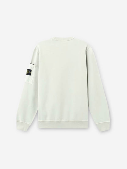 Outlet online Stone Island Hombre Sudadera Cuello Redondo color Verde Menta sku 545-002039 01 - Foto 3