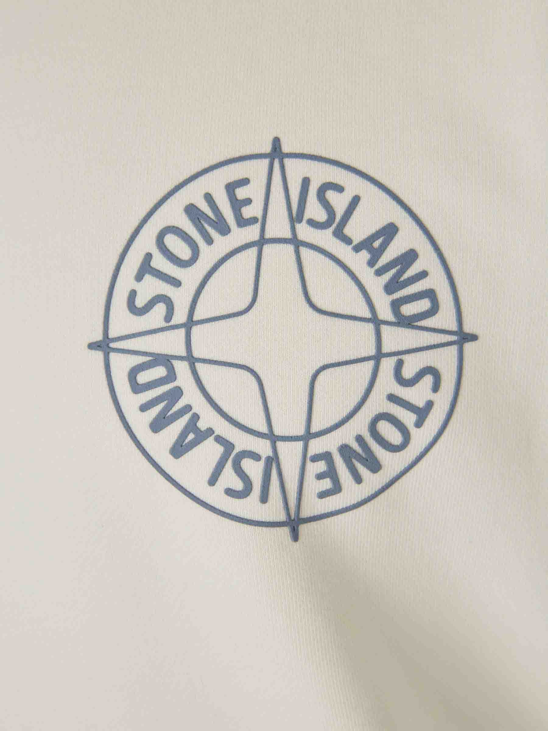 Outlet online Stone Island Hombre Sudadera Cuello Redondo color Blanco sku 545-002042 02 - Foto 4